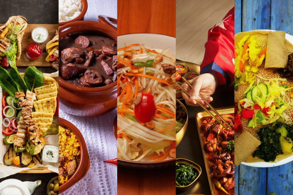 International Cuisine Boosts Tolerance